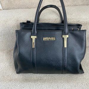 Kenneth Cole Reaction Black Satchel Bag